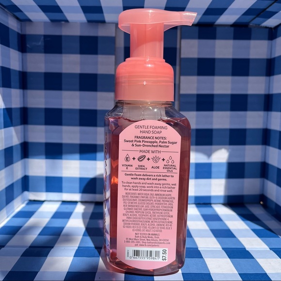 PINK PINEAPPLE SUNRISE Single Wick Candle & Foaming Hand Soap Bundle - Picture 7 of 13